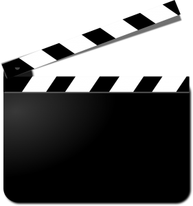 clapperboard, film, movie