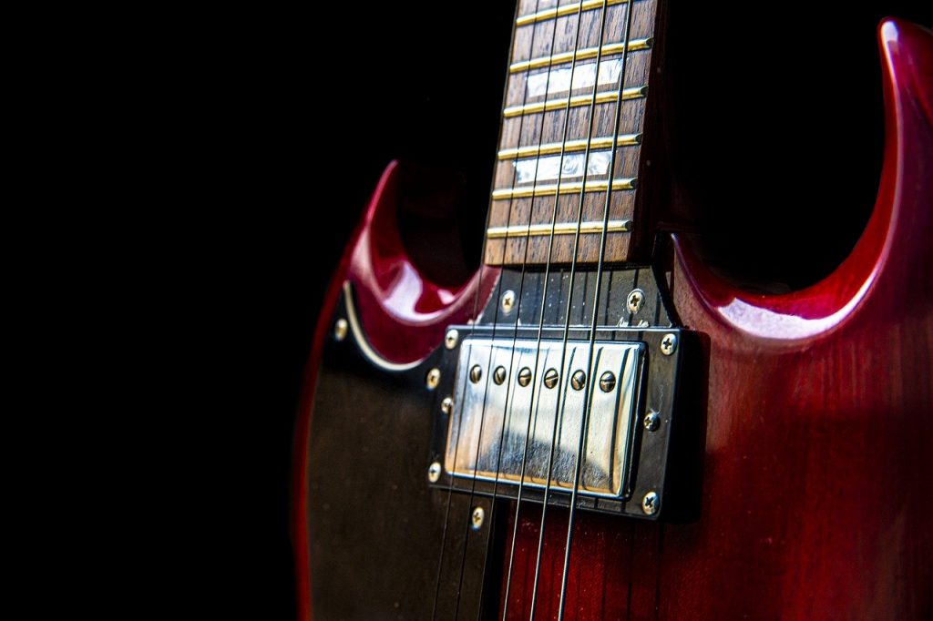 close up, guitar, handle